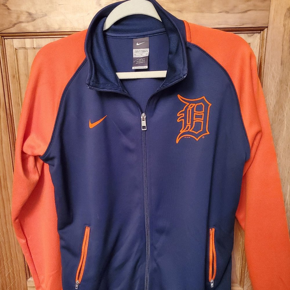 Nike Detroit Tiger Sweatshirt - Navy/Orange
